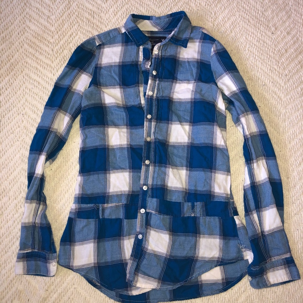 American eagle button up